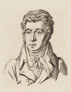 Säveltäjä Peter von Winterin muotokuva 1754-1825, noin 1820. tekijältä Unbekannt