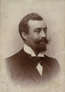 Muotokuva säveltäjästä ja urkurista Alfred Tofftista 1865-1931, 1898. tekijältä Unbekannt