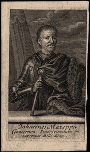 Hetman Ivan Mazepan muotokuva 1639-1709, 1700-luvun alku. tekijältä Unbekannt