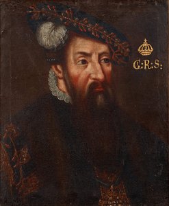 Ruotsin kuninkaan Kustaa I:n muotokuva 1496-1560, um 1700