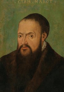 Runoilija Clément Marotin muotokuva 1496-1544, 1500-luvun ensimmäinen puolisko. tekijältä Unbekannt