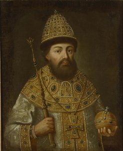 Muotokuva Venäjän tsaari Aleksis I Mihailovitšista 1629-1676, noin 1675 tekijältä Unbekannt