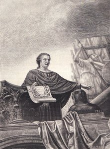 Arkkitehti Vincenzo Brennan muotokuva 1747-1820, 1897 tekijältä Unbekannt