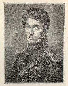 Muotokuva kirjailija Theodor Körner 1791-1813. tekijältä Unbekannt