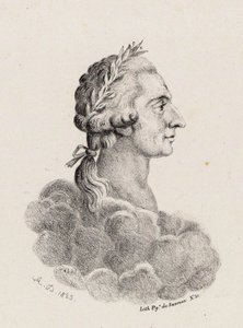 Muotokuva säveltäjä Antonio Sacchinista 1730-1786, 1823. tekijältä Unbekannt