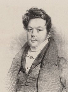 Muotokuva säveltäjä Auguste-Mathieu Panseronista 1796-1859, 1820. tekijältä Unbekannt
