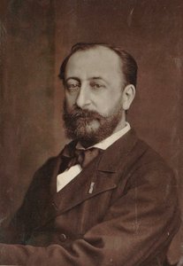 Säveltäjä Camille Saint-Saënsin muotokuva 1835-1921, 1880. tekijältä Unbekannt