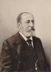 Säveltäjä Camille Saint-Saënsin muotokuva 1835-1921, 1900. tekijältä Unbekannt