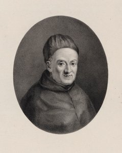 Säveltäjä Giovanni Battista Martinin muotokuva 1706-1784. tekijältä Unbekannt