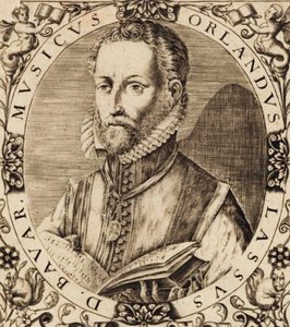 Säveltäjä Roland de Lassuksen muotokuva 1532-1594. tekijältä Unbekannt