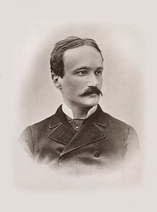 Libretisti ja säveltäjä Arrigo Boiton muotokuva 1842-1918, 1884. tekijältä Unbekannt