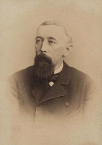 Libretistin ja säveltäjän Franz Friedrich Richard Genéen muotokuva 1823-1895, n. 1880. tekijältä Unbekannt