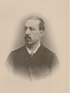 Urkurin ja säveltäjän Charles-Marie Widorin muotokuva 1844-1937, 1870-1875. tekijältä Unbekannt