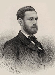 Urkurin ja säveltäjän Louis James Alfred Lefébure-Welyn muotokuva 1817-1869, 1855. tekijältä Unbekannt