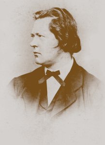 Urkurin ja säveltäjän Theodor Kirchnerin muotokuva 1823-1903. tekijältä Unbekannt