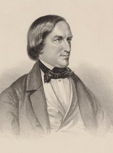 Pianisti ja säveltäjä Karl August Krebsin muotokuva 1804-1880. tekijältä Unbekannt