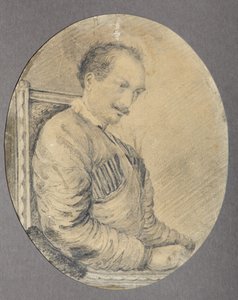 Runoilijan, dekabristin kreivi Aleksanteri I. Odojevskin muotokuva 1802-1839, 1837-1839 tekijältä Unbekannt