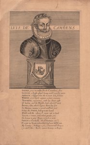 Runoilija Luís Vaz de Camõesin muotokuva n. 1524-1580, 1655. tekijältä Unbekannt