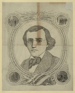 Vallankumouksellisen demokraatin Nikolai Tšernyševskin muotokuva 1828-1889, 1890-luku tekijältä Unbekannt
