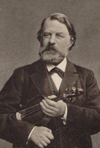 Muotokuva viulisti ja säveltäjä Joseph Joachim 1831-1907. tekijältä Unbekannt