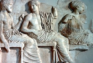 Poseidon, Apollo ja Artemis, 447-432 eaa tekijältä Unbekannt