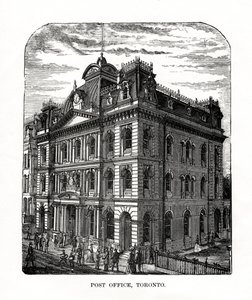 Posti, Toronto, Ontario, Kanada, 1800-luku tekijältä Unbekannt