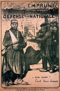 Sotaponnistelujen kunnianosoitus juliste, ranska, ensimmäinen maailmansota, 1914-1918
