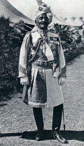 Pratap Singh 1845-1922, Britannian Intian armeijan upseeri ja Maharaja, 1914 tekijältä Unbekannt