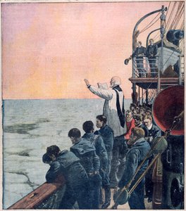 Rukoukset Titanicin uppoamispaikalla, 1912 tekijältä Unbekannt