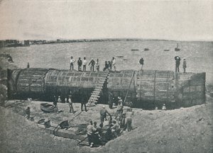 Valmistautuu laukaisuun, 1877, 1910 tekijältä Unbekannt
