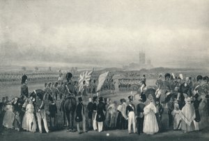 Esittelyssä uusia värejä 93. Highlandersille, 7. lokakuuta 1834, 1834 1909 tekijältä Unbekannt