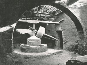 Alkukantainen maissimylly, Niilin suisto, Egypti, 1895. tekijältä Unbekannt