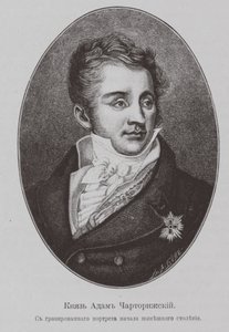 Prinssi Adam Jerzy Czartoryski 1770-1861 tekijältä Unbekannt