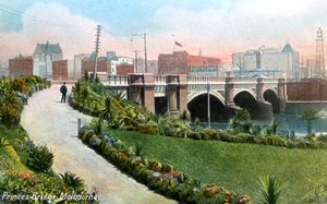 Princes Bridge, Melbourne, Australia, 1912 tekijältä Unbekannt
