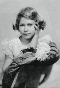 Prinsessa Elizabeth yhdeksänvuotias, 1935, 1937 tekijältä Unbekannt