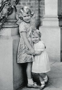 Prinsessat Elizabeth ja Margaret Rose, 1932, 1937 tekijältä Unbekannt