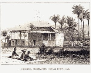 Pääobservatorio, Siam, 1875 tekijältä Unbekannt