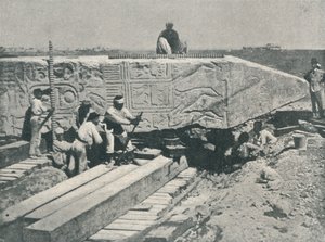 Neulan palkitseminen kehyksen rakentamiseksi sen alle, 1877, 1910 tekijältä Unbekannt