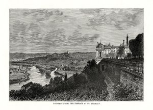 Prospect from the Terrace St Germainista, Ranskasta, 1879 tekijältä Unbekannt