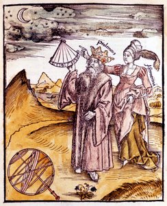 Ptolemaios, Aleksandrian kreikkalainen tähtitieteilijä ja maantieteilijä, 1508 tekijältä Unbekannt