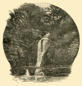 Pyrddin Falls, Vale of Neath, 1898. tekijältä Unbekannt