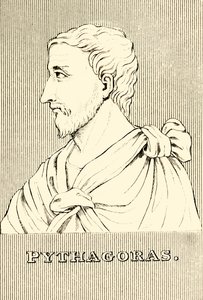 Pythagoras, n. 570-c 495 eKr., 1830. tekijältä Unbekannt