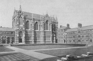 Quadrangle, Keble College, Oxford, 1904 tekijältä Unbekannt