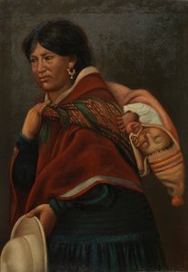 Quechua äiti, n. 1890-1892. tekijältä Unbekannt