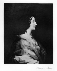 Kuningatar Henrietta Maria, Englannin, Skotlannin ja Irlannin kuningatar puoliso, 1907 tekijältä Unbekannt