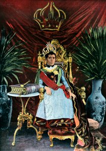 Madagaskarin kuningatar Ranavalona Manjaka III, noin 1880-luku tekijältä Unbekannt