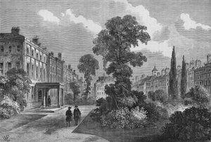 Queen Square, Bloomsbury, Lontoo, 1810 1878 tekijältä Unbekannt