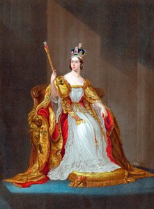 Kuningatar Victoria 1819-1901, 1838 tekijältä Unbekannt