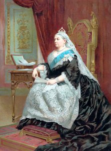 Kuningatar Victoria 1819-1901 kultaisen juhlavuoden aikana, 1887 tekijältä Unbekannt