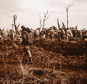 Quennevieres, Pohjois-Ranska, c1914-c1918 tekijältä Unbekannt